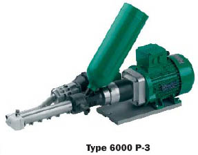    6000 3 production extruder